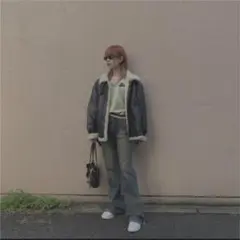 faithtokyo B3ジャケット フライトジャケット レザージャケット