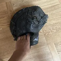 Mizuno 軟式グローブ 黒 使用感あり