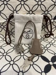HERMES カナデ クローシェット キー 南京錠 袋付き #161