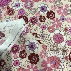 キャシーマム　キャシー × 洋輔　プティヴォヤージュ　花柄　生地　はぎれ