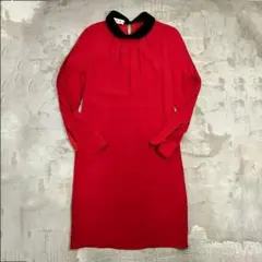 MARNI マルニ ワンピース 丸襟 レディース 膝丈 ドレス R-2849