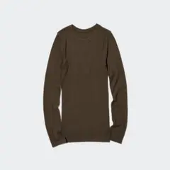 ユニクロ UNIQLO ヒートテック シームレスリブクルーネック トップス