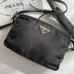 【極美品】プラダ ショルダーバッグ ナイロン ソフトカーフレザー 1BH089