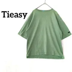 ティージー Tieasy 半袖Tシャツ グリーン サイズ3 シンプル