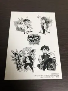 【ヒプノシスマイク The Dirty Dawg 2巻 特典イラストペーパー】