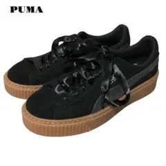 《美品》PUMA 厚底スニーカー 23.5 送料無料