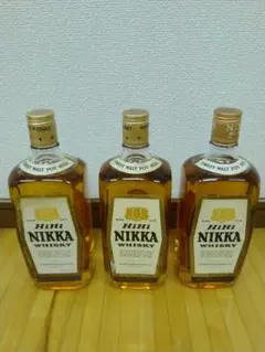 未開封 HiHi ニッカウイスキー オールドボトル 720ml 3本 39%