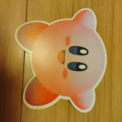カービィ マウスパッド　右下色焼け有り
