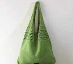 メッシュデザイン ショルダーバッグ
