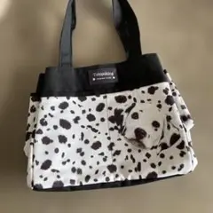 ダルメシアン柄　トートバック