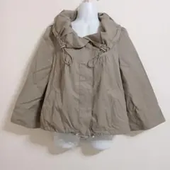 NATURAL BEAUTY BASIC/ ジャンパー シャーリング L カーキ