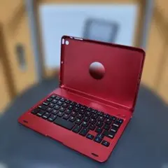 【お値下げ中】Bluetooth iPad mini ケース 赤