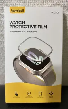 lamicall Apple Watch Ultra 保護フィルム PRSW01