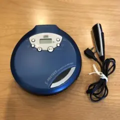 S-PROTECT PCD-55 ポータブルCDプレーヤー ブルー