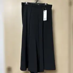 GU ブラック ドレープキュロッツ Lサイズ　新品未使用