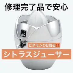 DBK CJ65L シトラスジューサー　修理完了で新品同様品