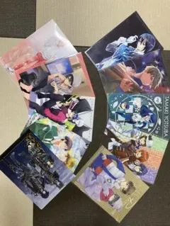 アニメキャラクタークリアファイル10枚セット