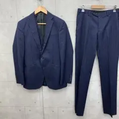 SUIT SELECT スーツ スリーピース ネイビー ストライプ Y6