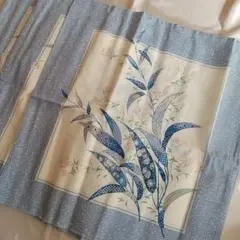 座布団カバー5枚セット(春夏向け)55cm×58cm 銘仙判