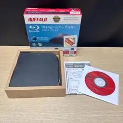 ★★BUFFALO　ポータブルブルーレイドライブ　BRXL-PT6U2V-BKC