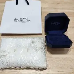 美品 ロイヤルアッシャー ジュエリーボックス ジュエリーケース 2段 美品 ロイヤルアッシャー ジュエリーボックス ジュエリーケース 2段