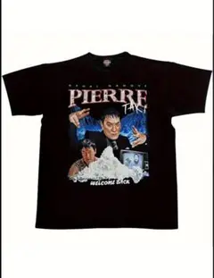 【早い者勝ち】新品　ピエール瀧　パロディ　おもしろ　Tシャツ　黒　L