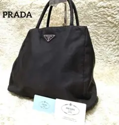 プラダ トートバッグ ハンドバッグ ナイロン 三角プレート B3864