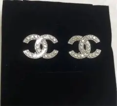 ヴィンテージ シャネルCHANELボタンピアス