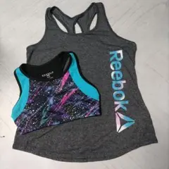 美品 Reebok 女の子 キッズ スポーツウェア
