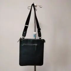 ダークグリーン ショルダーバッグ