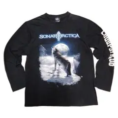 00s Sonata Arctica ロングスリーブ プリントバンドTシャツL黒