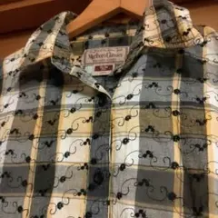 Marlboro Classics スリムフィット☆ 総刺繍シャツ L 希少