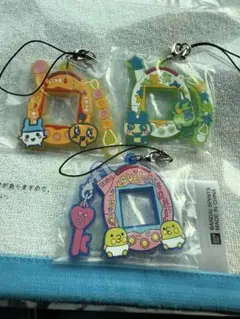 たまごっち　一番くじ　きらきらラバーチャーム　3種