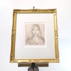 浜田和　裸婦　版画　17/50　直筆サイン　美人画 浜田和 裸婦 版画 18/50 直筆サイン 美人画 - メルカリ