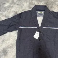 【新品】 クロコダイル　トップス　アウター　ネイビー　Lサイズ　メンズ
