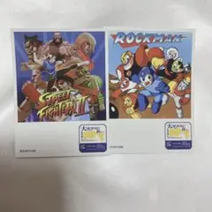 大カプコン展 パルコ ステッカー ロックマン ストリートファイター