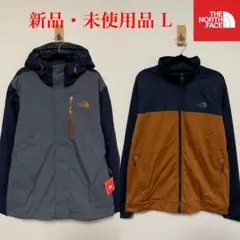 【新品】THE NORTH FACE ノースフェイス ジャケット 灰×紺 L