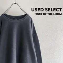 古着 “FRUIT OF THE LOOM” Gray Pullover