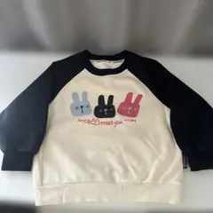 HONE BABY ウサギトレーナー 110