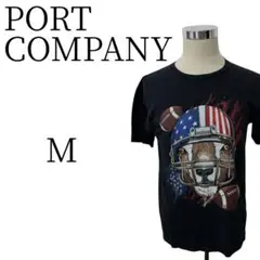 ★美品 ポートカンパニー ブラック Tシャツ・カットソー M