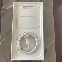 Apple iPhone Lightningケーブル ホワイト　タイプC☆未使用