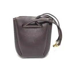 【美品】HERMES エルメス ヴェスパポーチ スイフト ミニポーチ 焦茶