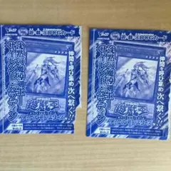 遊戯王　沈黙の魔導剣士　サイレント・パラディン　2枚セット
