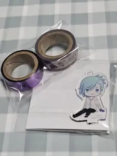 うたプリ　グラショ　マステ　アクキー　メタリックテープ　SHINING 藍