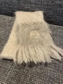 LOEWE ロエベ マフラー モノグラム モヘア ウール
