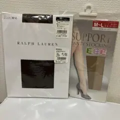 RALPH LAUREN ブラウン レッグウェア M~L 未使用保管品