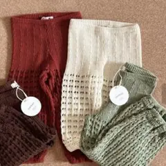 Crayonkon クロシェパンツ