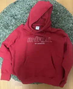 mahagrid. レッドパーカー Sサイズ