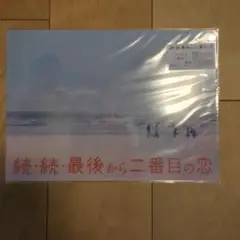 【完売品】続・続・最後から二番目の恋 クリアファイル　新品未使用