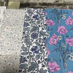 リバティ 20cm角×3枚セット